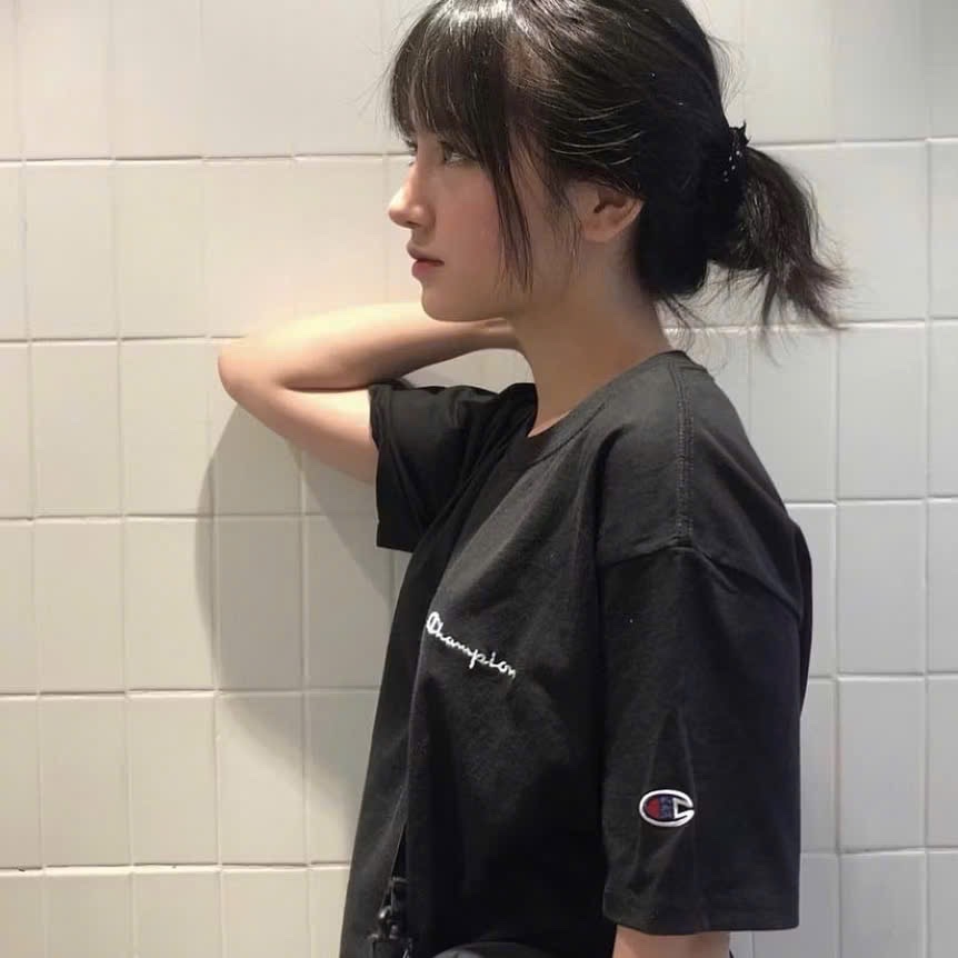 Hang nha may - XẢ KHO ÁO CỘC CHAMPION CỘC TAY NAM NŨ