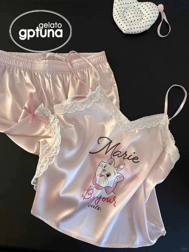 BỘ LỤA ĐÙI HÌNH MÈO MARIE