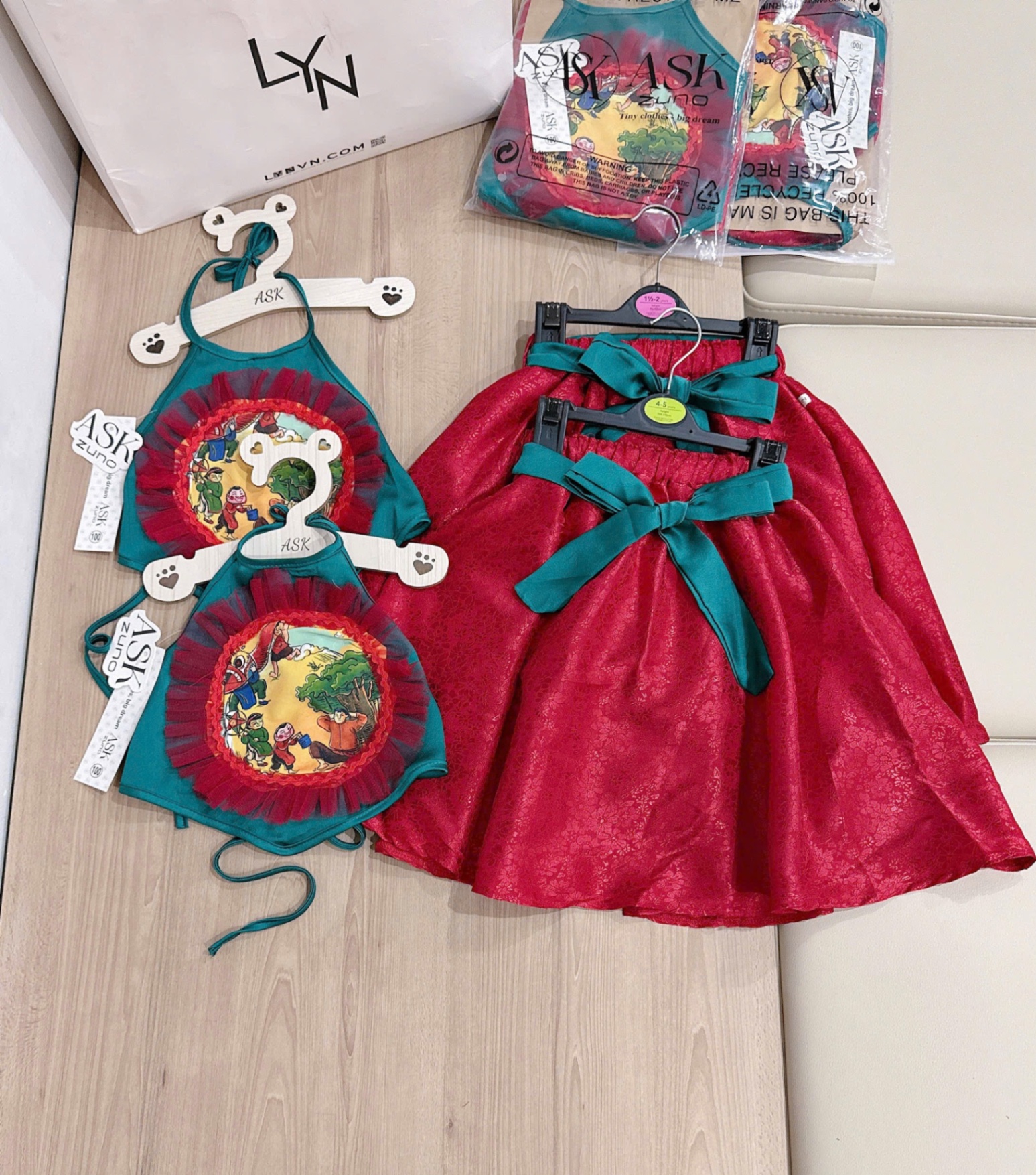 SET GẤM YẾM ĐỎ TRUNG THU