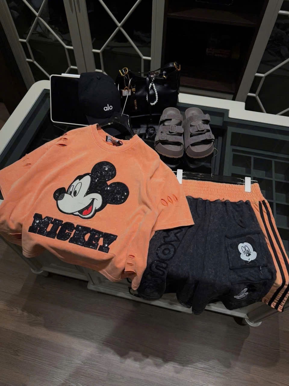 BỘ CỘC MICKY CAM QUẦN JEAN