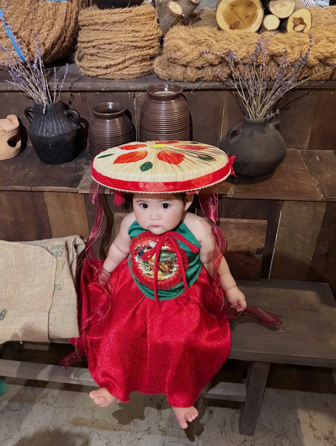SET GẤM YẾM ĐỎ TRUNG THU