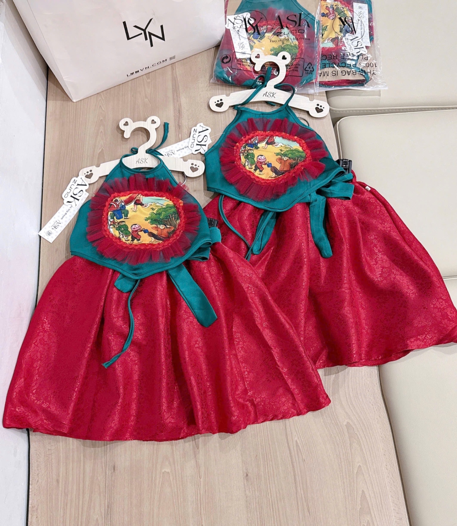SET GẤM YẾM ĐỎ TRUNG THU