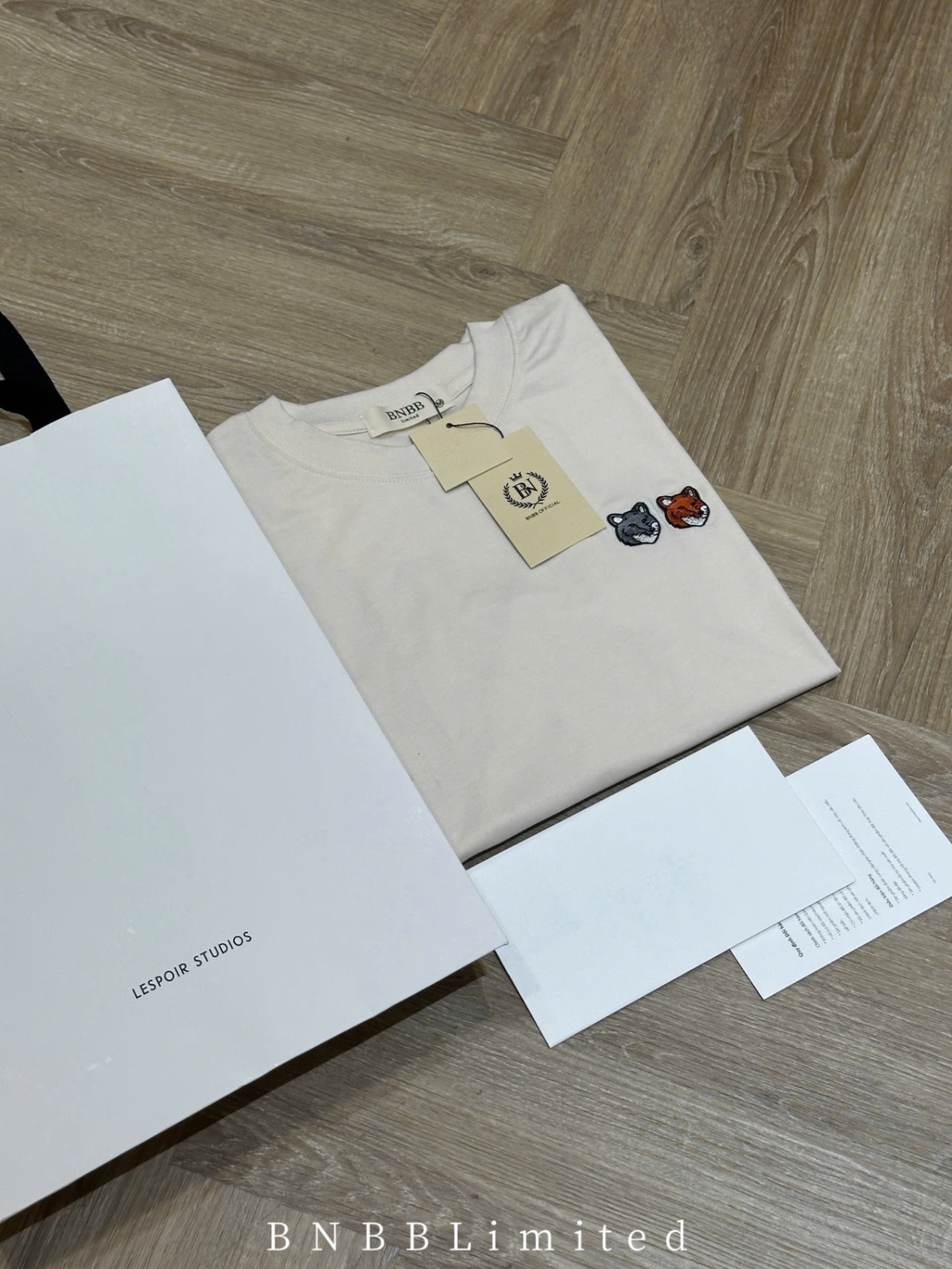 ÁO PULL CỘC BE THÊU CÁO BNBB
