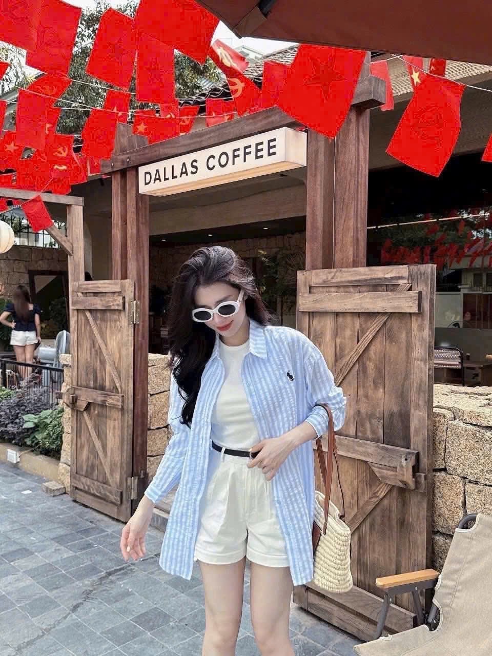 SET BỘ SƠ MI 4CT THÊU NGỰA TÚI NGỰC
