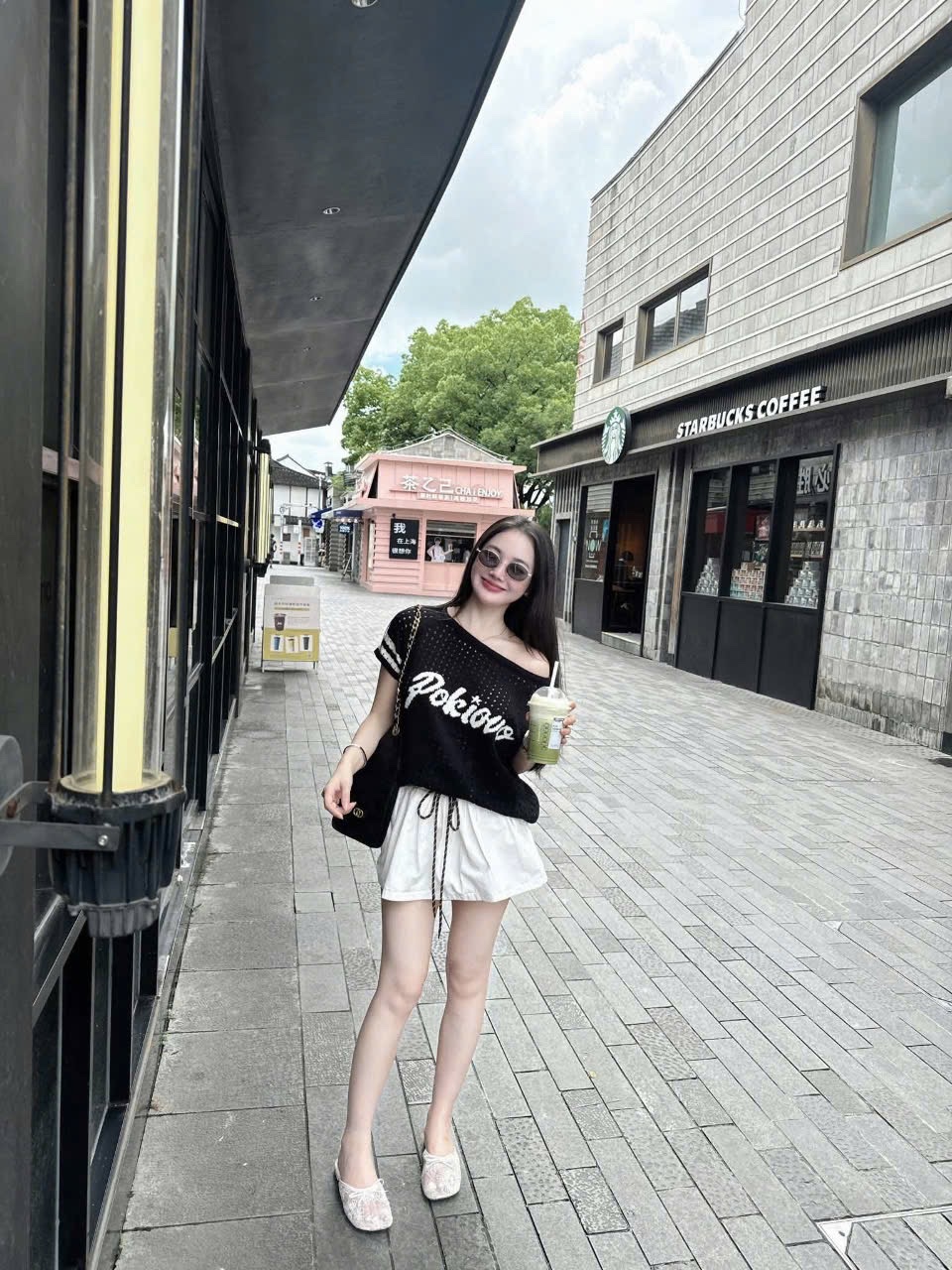 CHÂN VÁY THÔ XOÈ KAKI DÁNG NGẮN