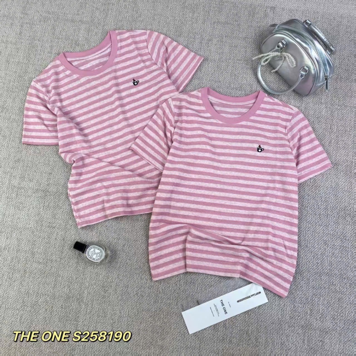 M258165-188 ÁO PULL KẺ HÔNG QCCC