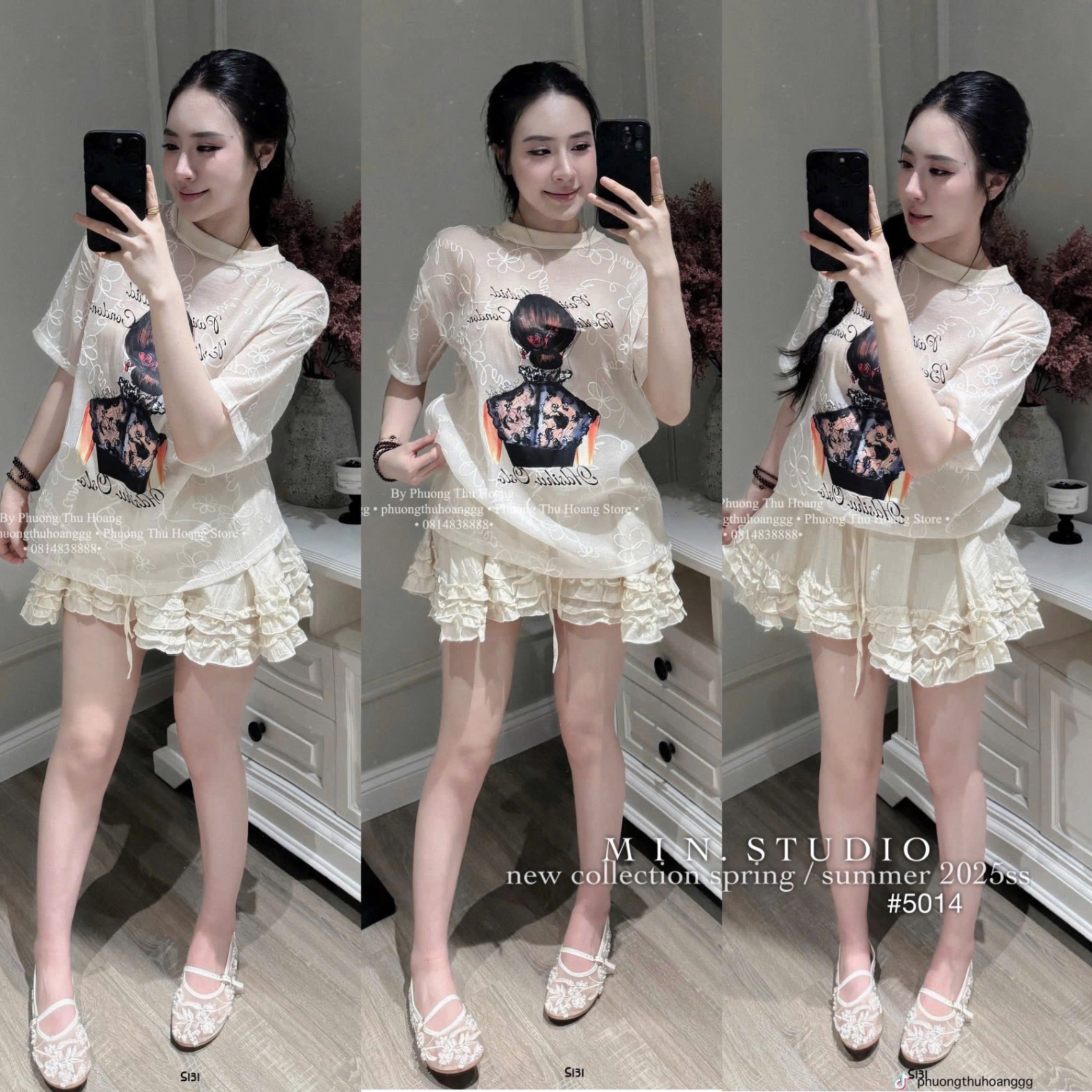 SET AO REN CÔ GÁI MIX CV