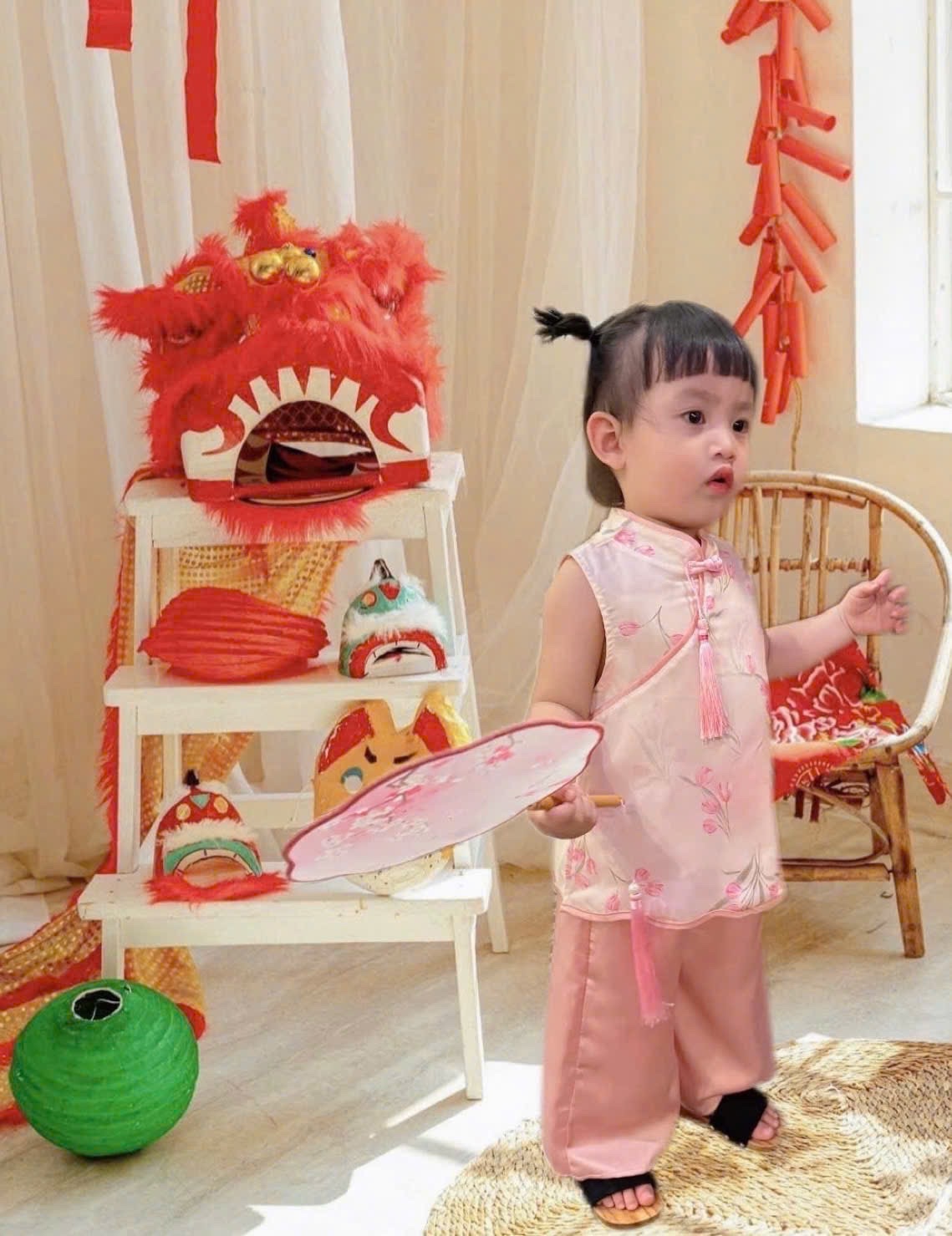 SÉT BỘ GẤM HỒNG TRUNG THU BG