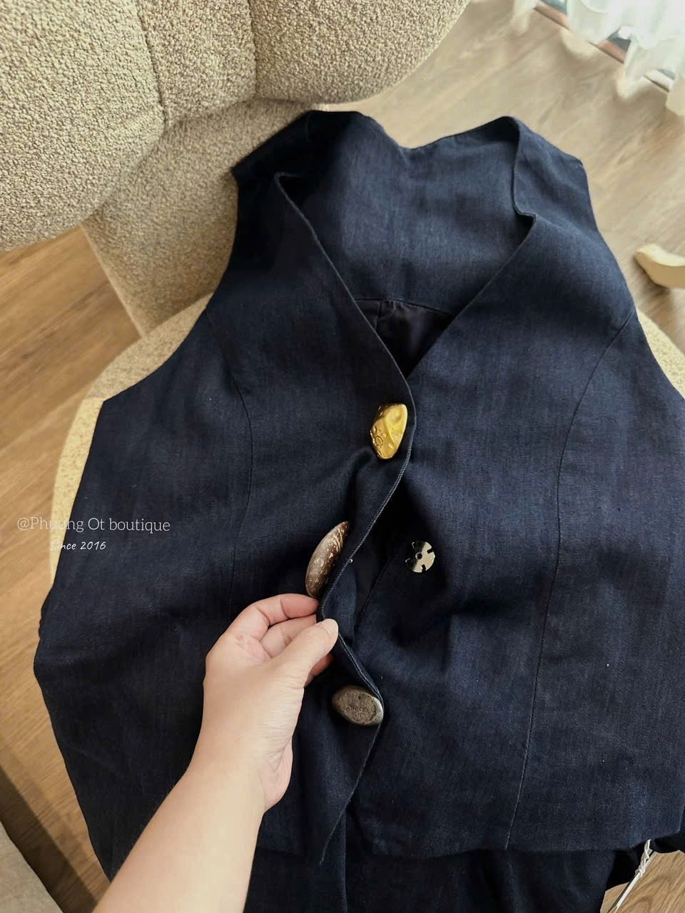 SÉT BÒ CÚC GỖ HOA MIX CV BỒNG