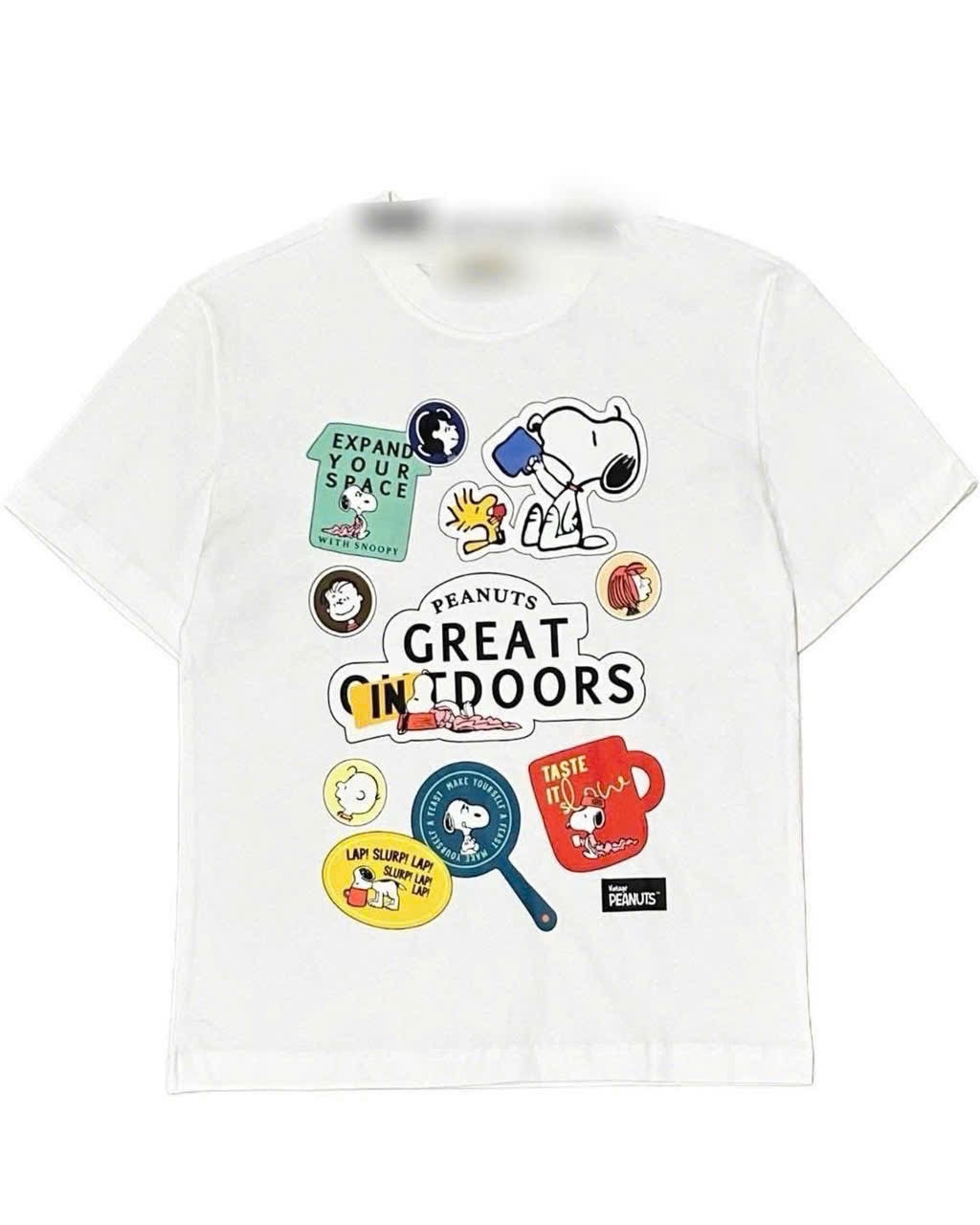 ÁO PULL CỘC HÌNH CÚN SNOOPY EAT