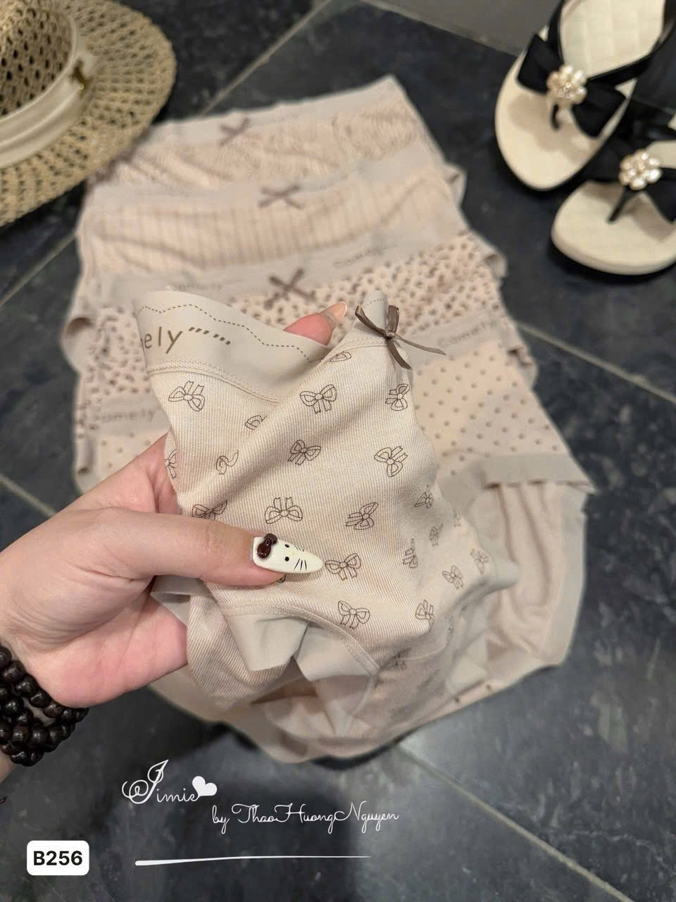 SÉT 10 QUẦN LÓT COTTON CẠP CHỮ COMELY