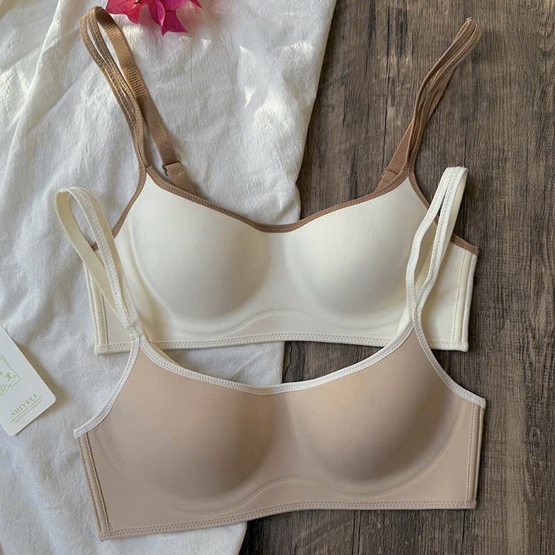 SET 3 ÁO LÓT KHÔNG GỌNG M4801( kem - nâu - be)