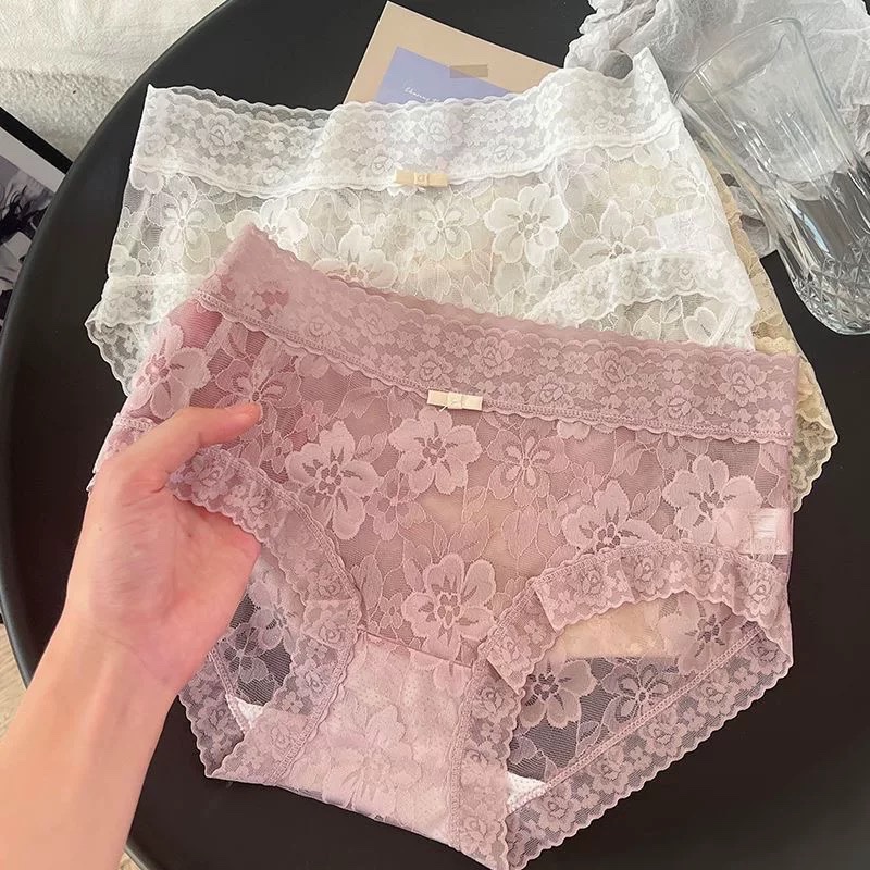 XẢ KHO SÉT 10 QUẦN LÓT REN HOA MAI