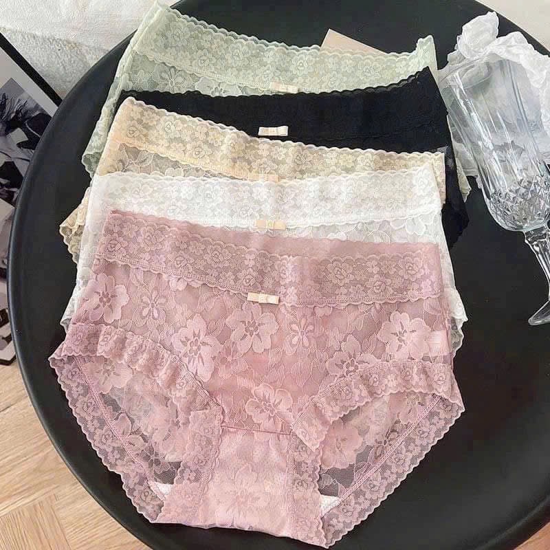 XẢ KHO SÉT 10 QUẦN LÓT REN HOA MAI