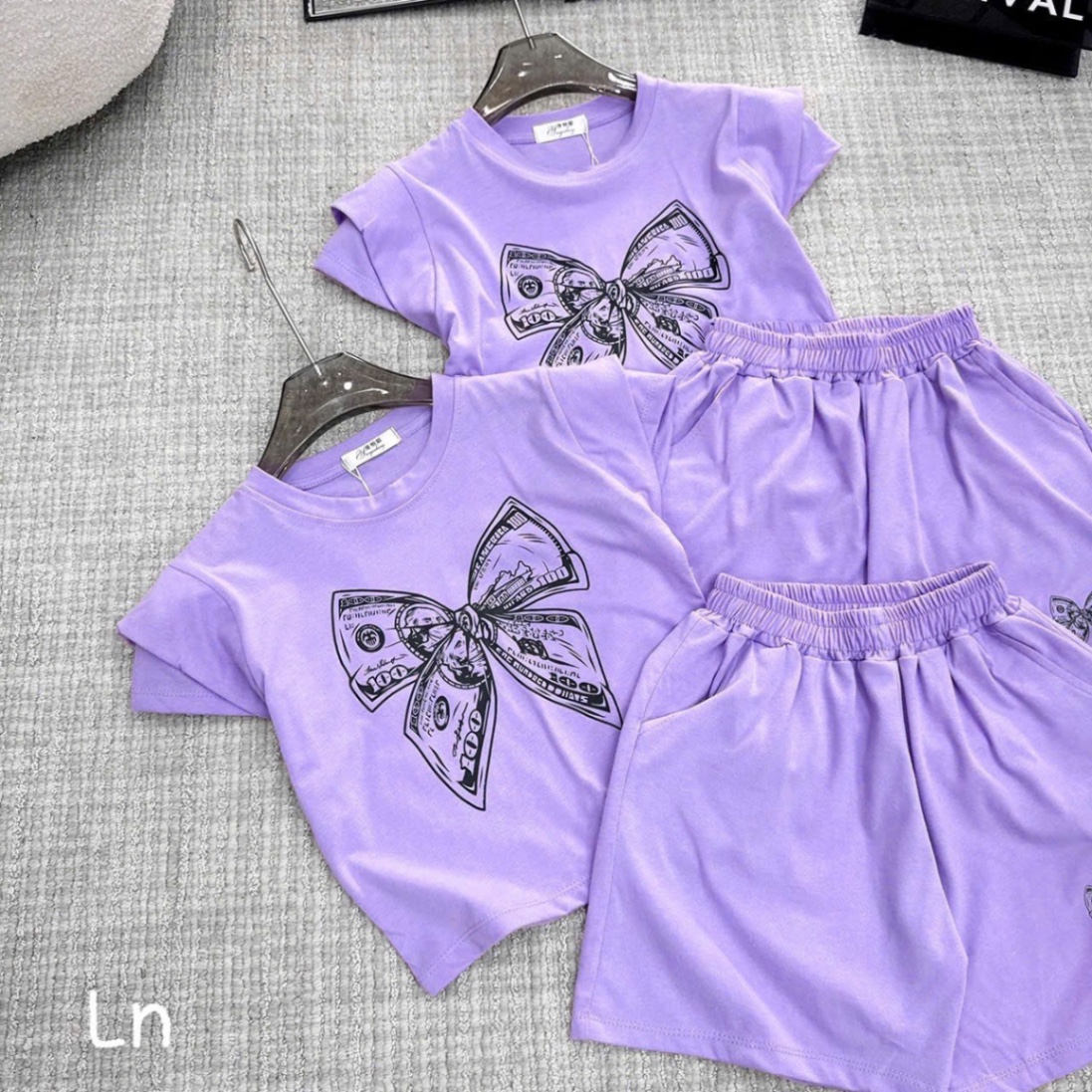 XẢ KHO SÉT BỘ TÍM HINH NƠ