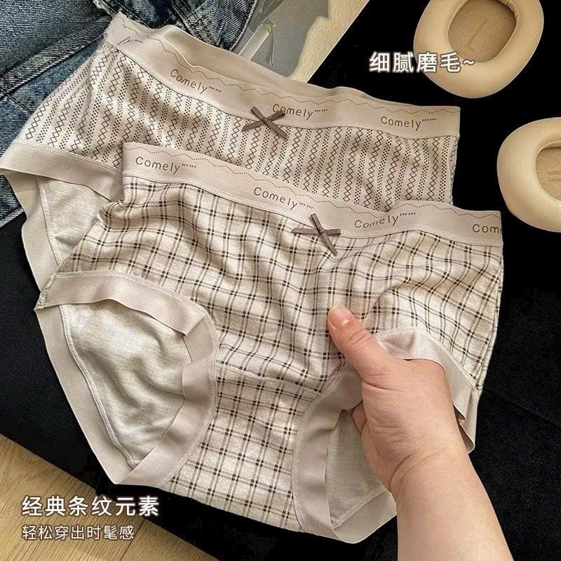 SÉT 10 QUẦN LÓT COTTON CẠP CHỮ COMELY