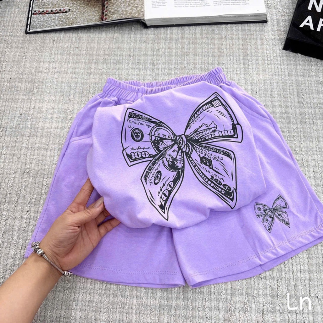 XẢ KHO SÉT BỘ TÍM HINH NƠ