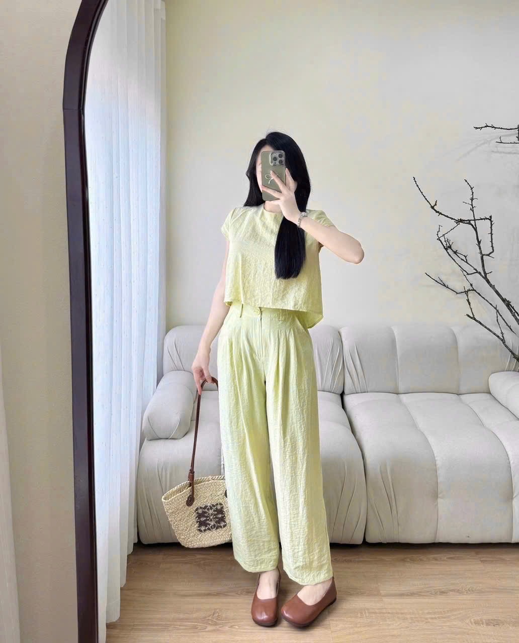 BỘ NƠ SAU CÚC BỌC CỐM HỒNG