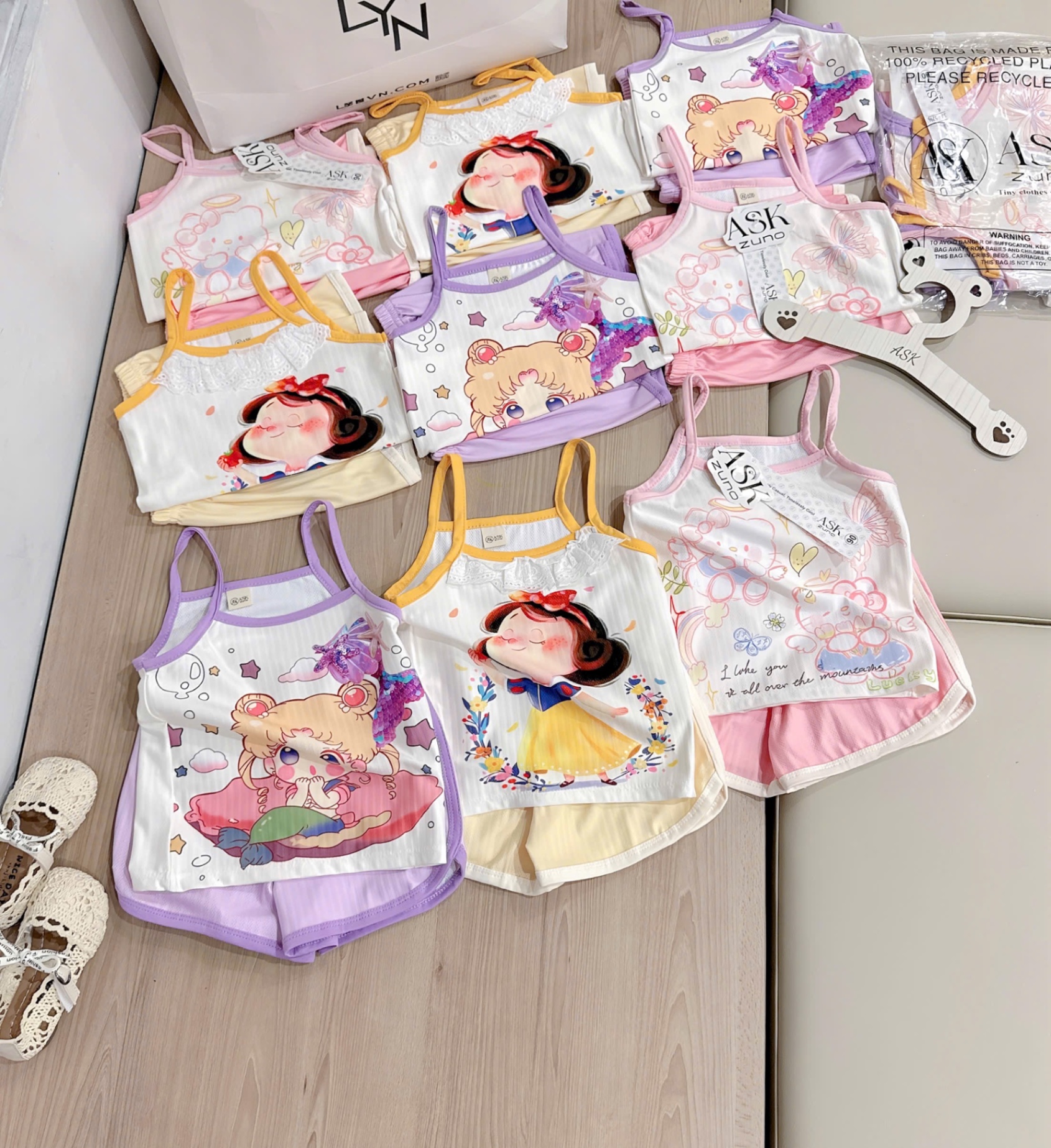 SET 2 BỘ 2S THÔNG HƠI PHỐI REN BG