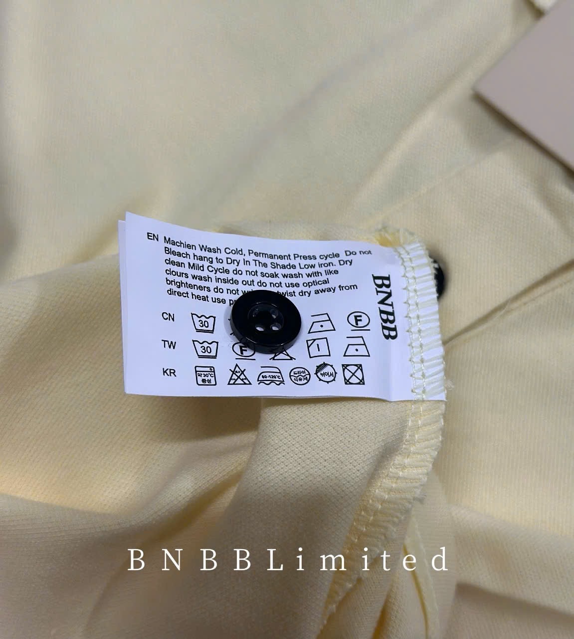 ÁO POLO CỘC VÀNG THÊU CÚN BNBB