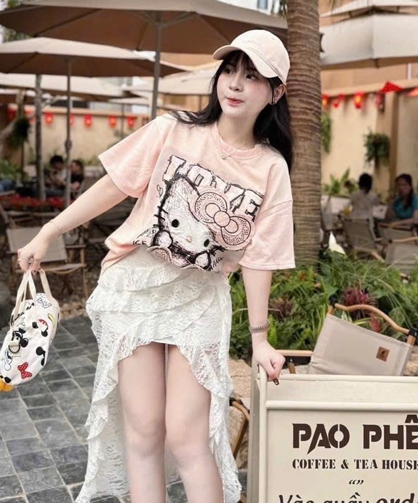 XẢ KHO ÁO PULL CỘC MÈO LOANG KITTY