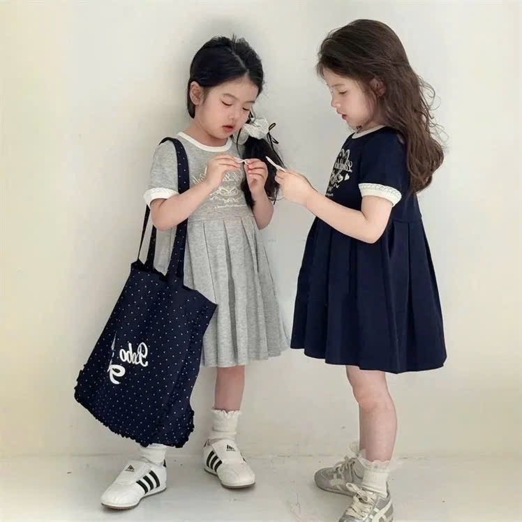 XẢ KHO SÉT 2 VÁY HÌNH TRÁI TIM THAN GHI