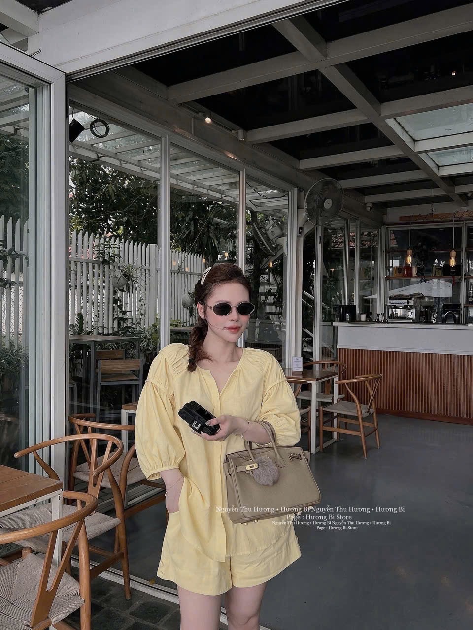 SET BỘ ĐŨI VÀNG CỔ TRÒN TAY BỒNG MIX SOOC