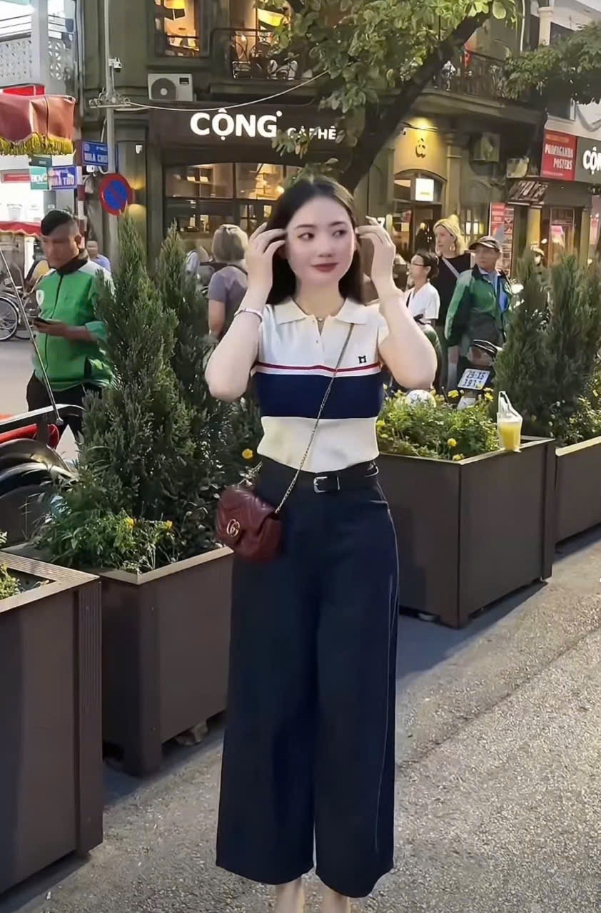 ÁO LEN POLO THÊU CHỮ M QC