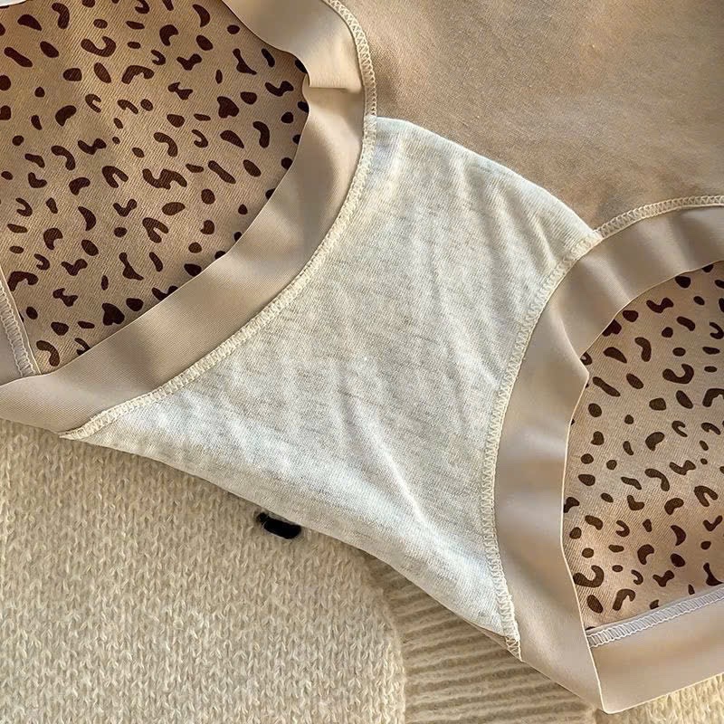 Hàng đẹp - SET 10 QUẦN LÓT COTTON CẠP SU CHỮ COMELY TONE BE NÂU