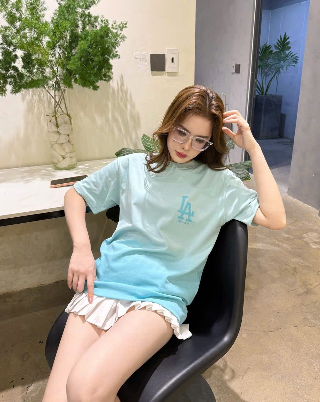 XẢ KHO ÁO MLB XANH NGỌC LA