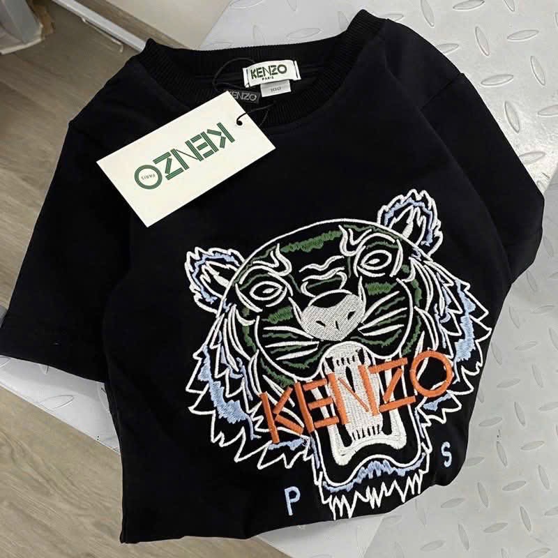 XẢ KHO ÁO COTTON CHỮ KENZO CHO BT BG