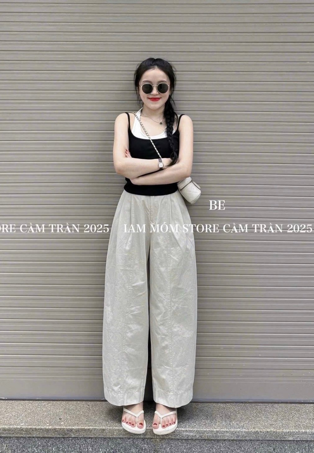 QUẦN BAGGY SUÔNG KAKI LỤA 3 MÀU