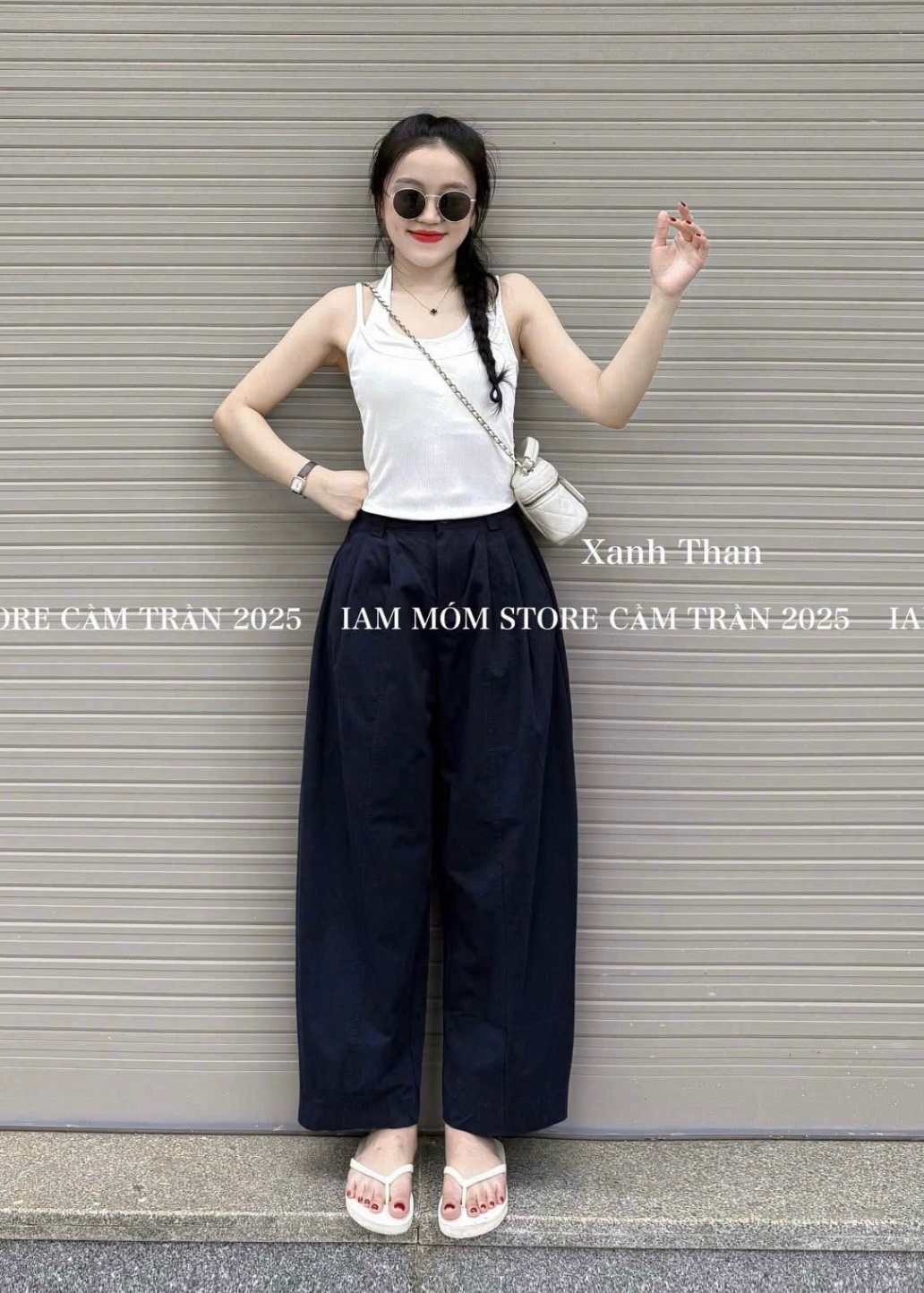 QUẦN BAGGY SUÔNG KAKI LỤA 3 MÀU