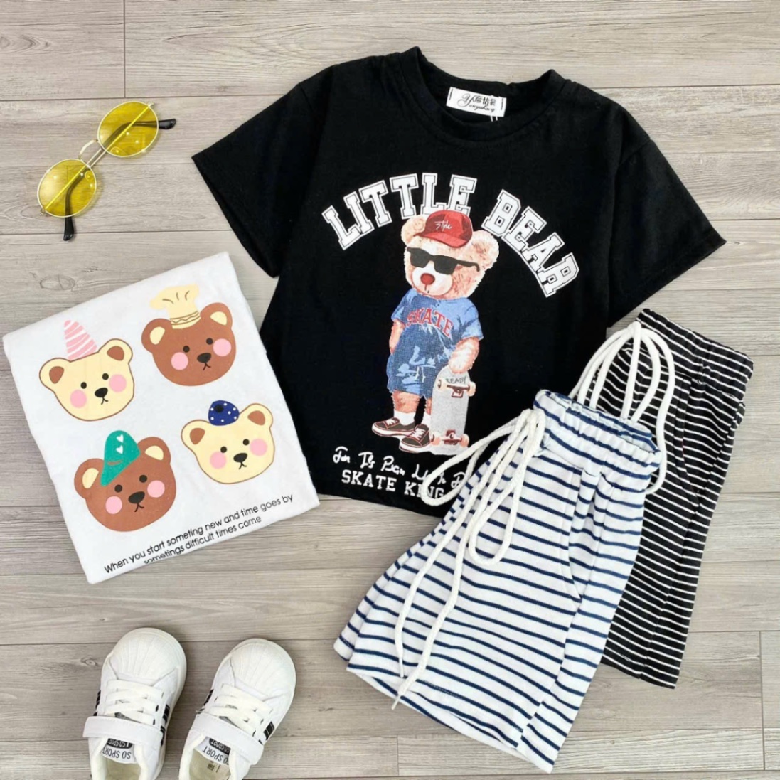 XẢ KHO SÉT 2 BỘ GẤU BÉ GÁI