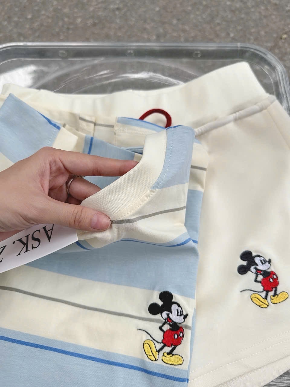 Tag ASK - BỘ ĐÙI KẺ XANH MICKY QUẦN TRẮNG