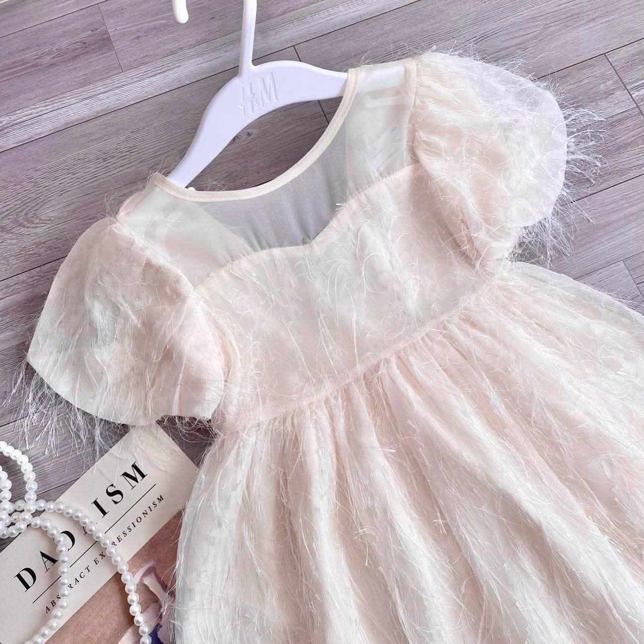 XẢ KHO VÁY RƯN CÔNG CHÚA 2 LỚP CHO BG