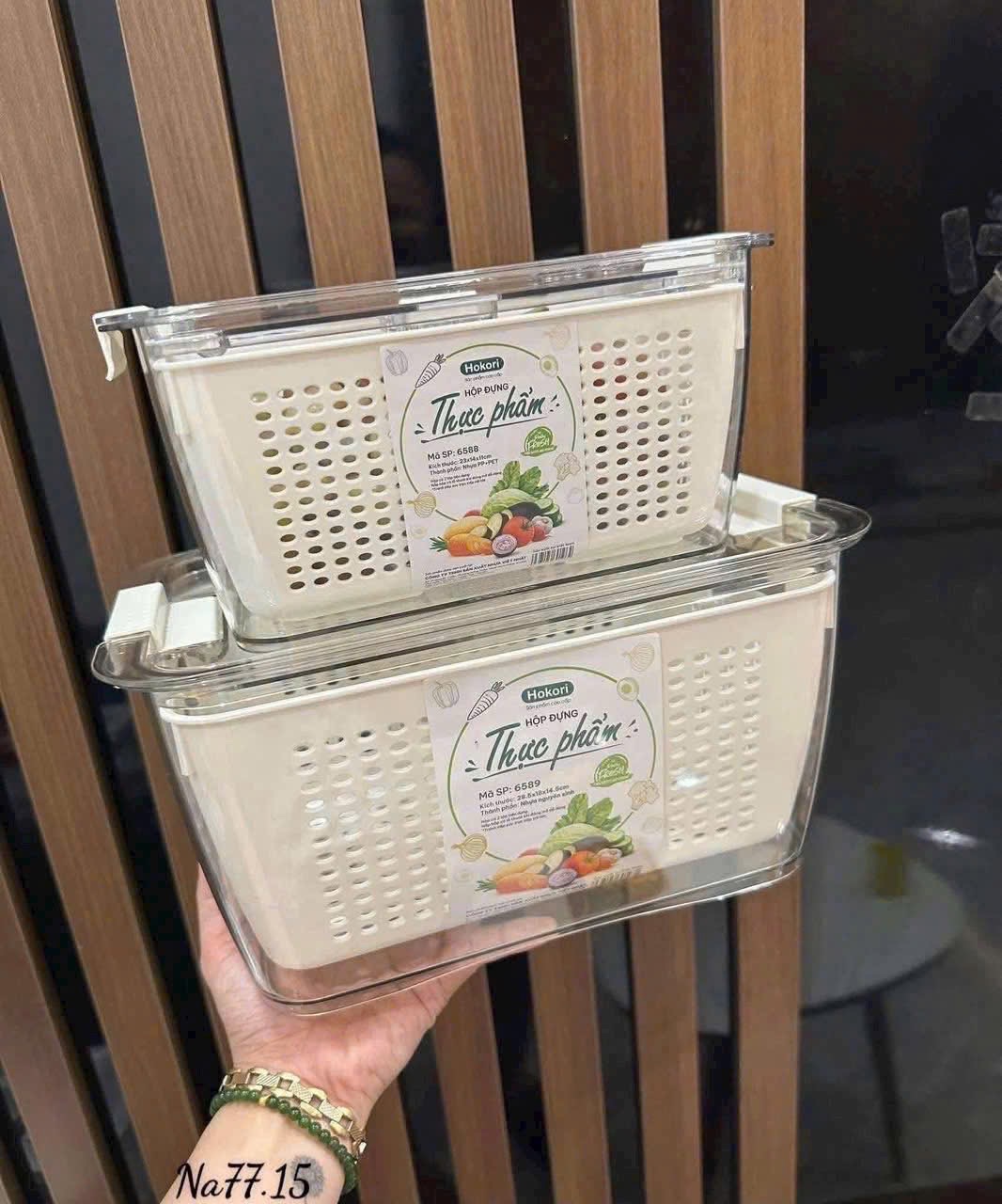 SET 2 HỘP ĐỰNG THỰC PHẨM HOKORI