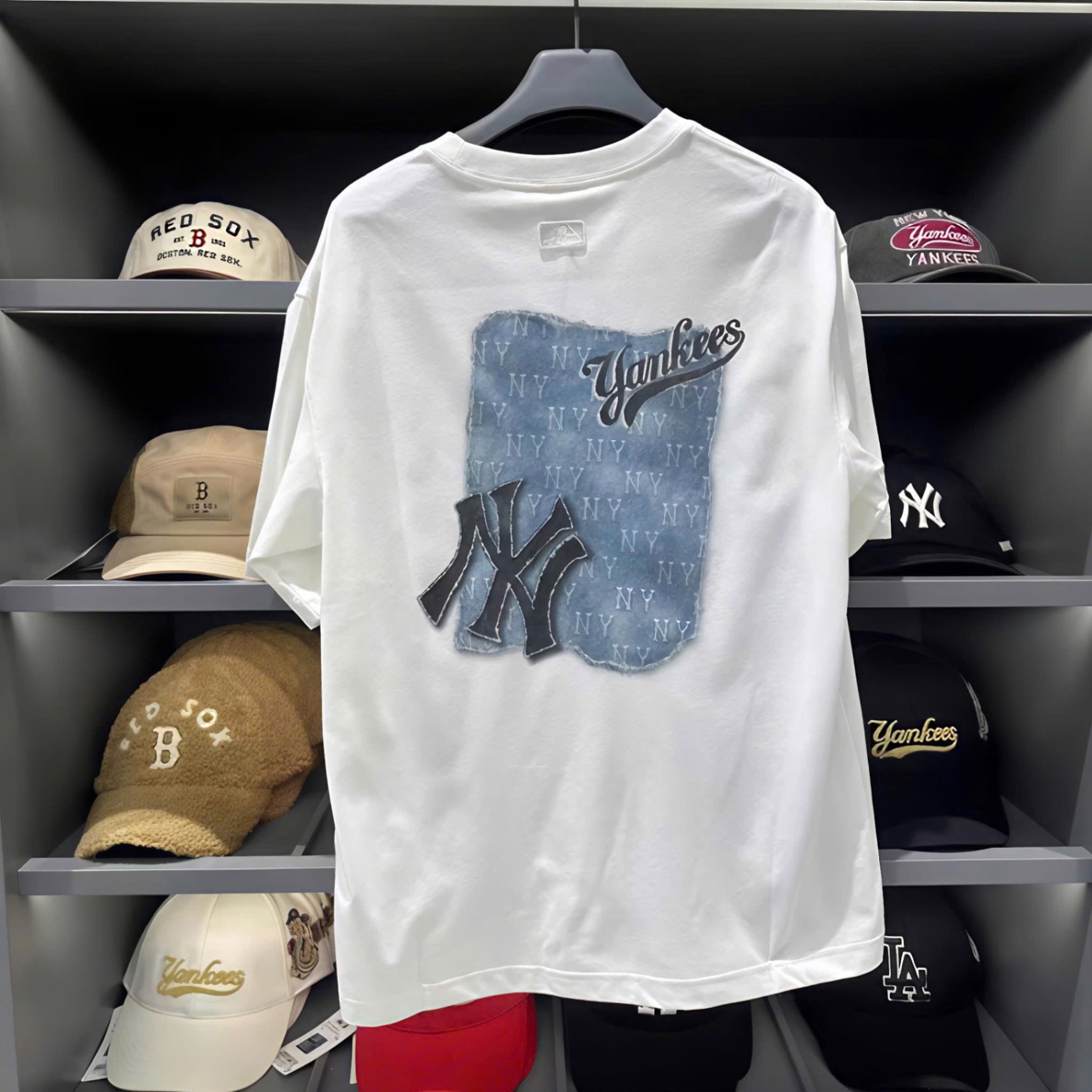 Hàng nhà máy - ÁO PULL CỘC MLB YANKES XUẤT DƯ