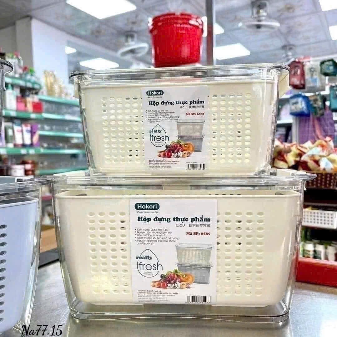 SET 2 HỘP ĐỰNG THỰC PHẨM HOKORI