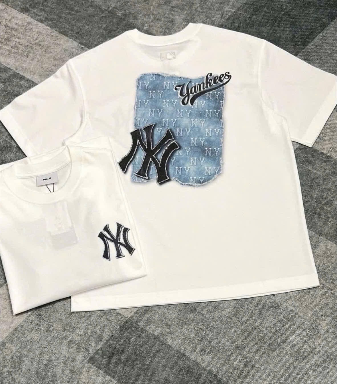 Hàng nhà máy - ÁO PULL CỘC MLB YANKES XUẤT DƯ