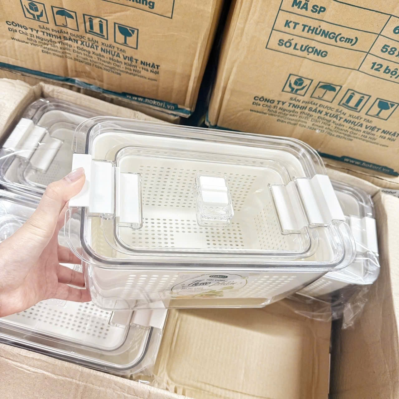 SET 2 HỘP ĐỰNG THỰC PHẨM HOKORI