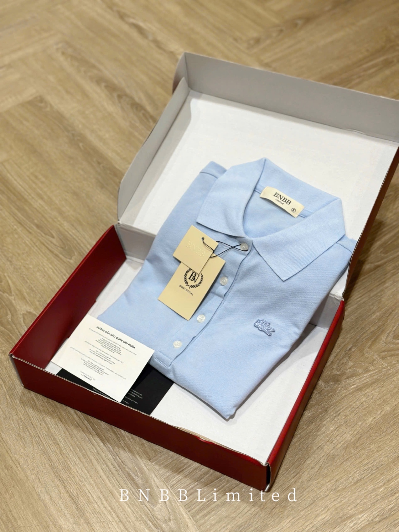 ÁO PULL CỘC XANH CÁ SẤU BNBB