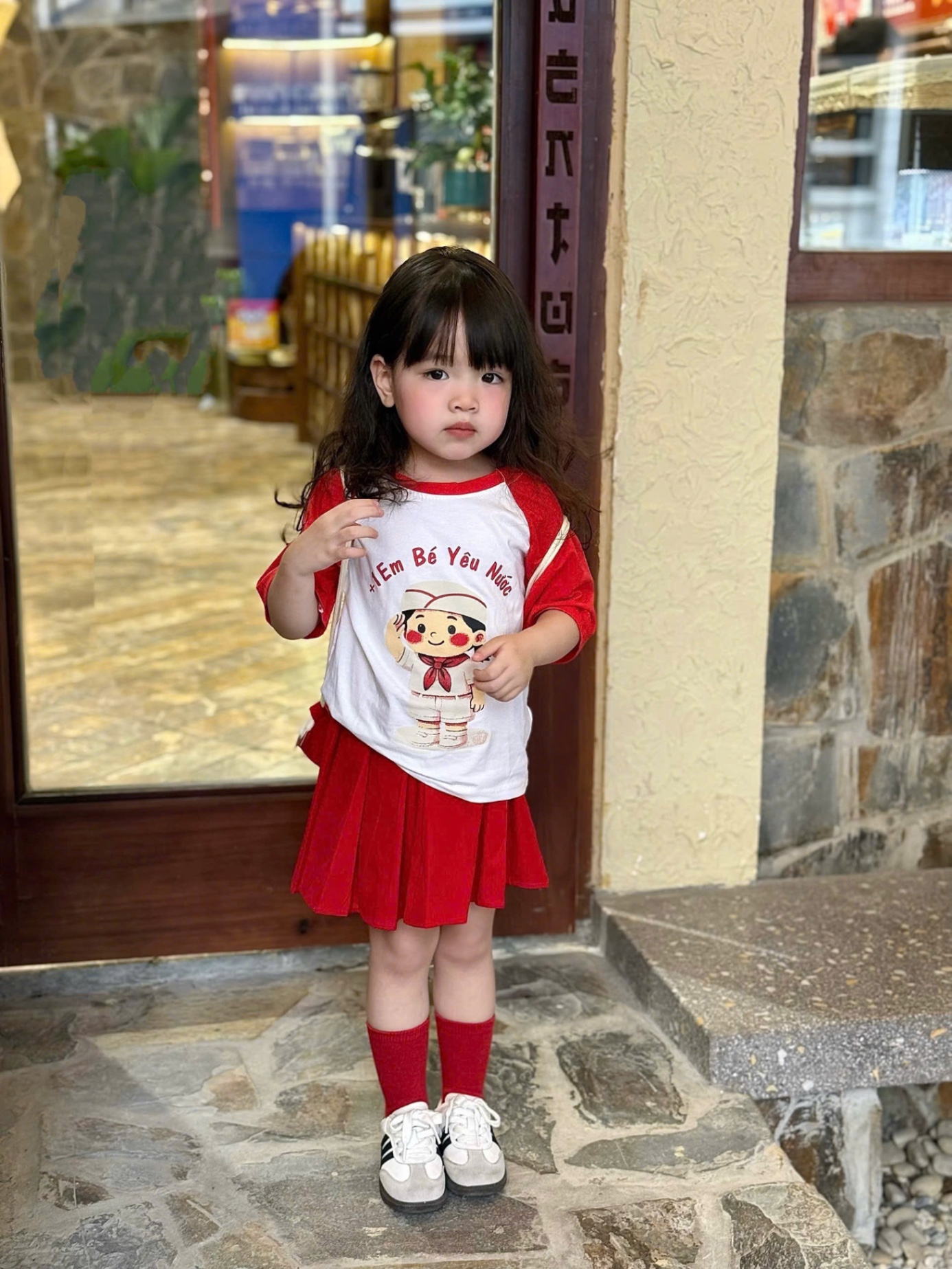 BỘ ĐÙI PHỐI ĐỎ HÌNH LĂNG BÁC CHO BT BF
