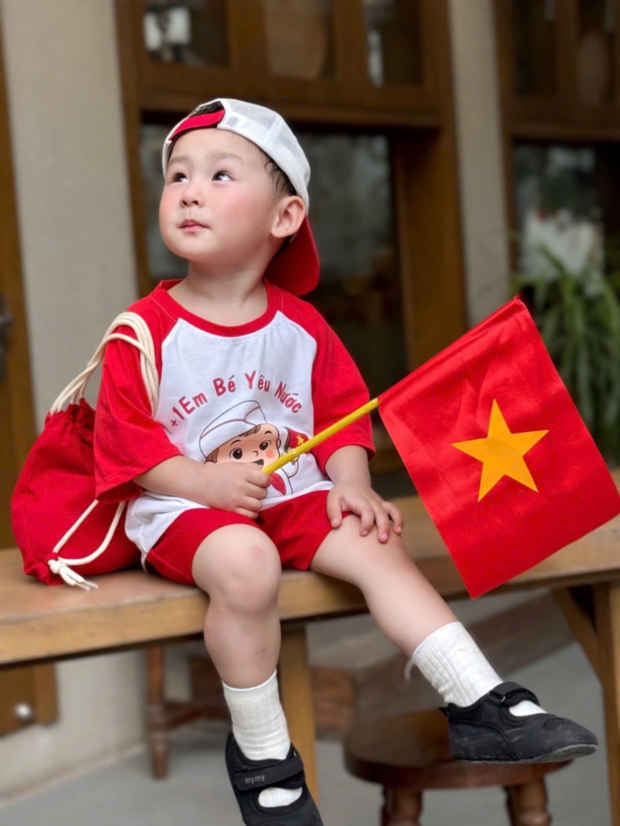 BỘ ĐÙI PHỐI ĐỎ HÌNH LĂNG BÁC CHO BT BF