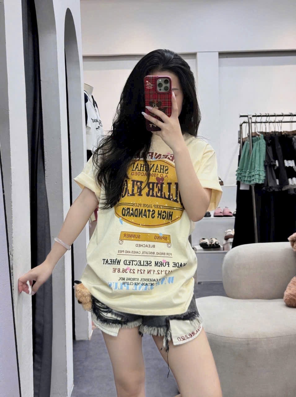 ÁO PULL CỘC BE HOẠ TIẾT CHỮ GREEN