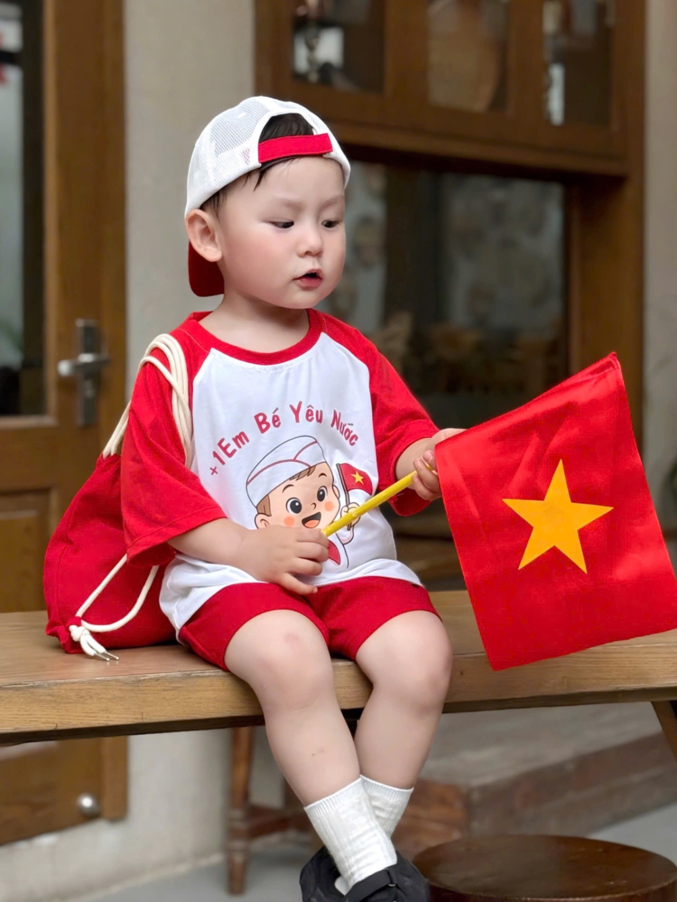 BỘ ĐÙI PHỐI ĐỎ HÌNH LĂNG BÁC CHO BT BF