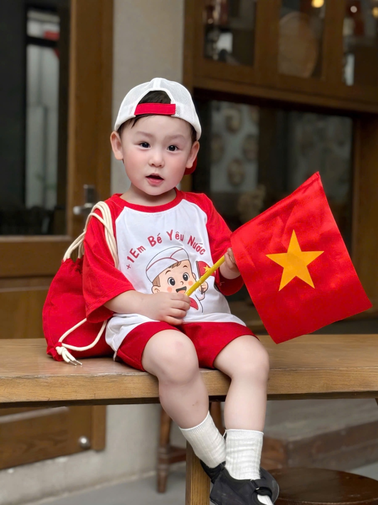 BỘ ĐÙI PHỐI ĐỎ HÌNH LĂNG BÁC CHO BT BF