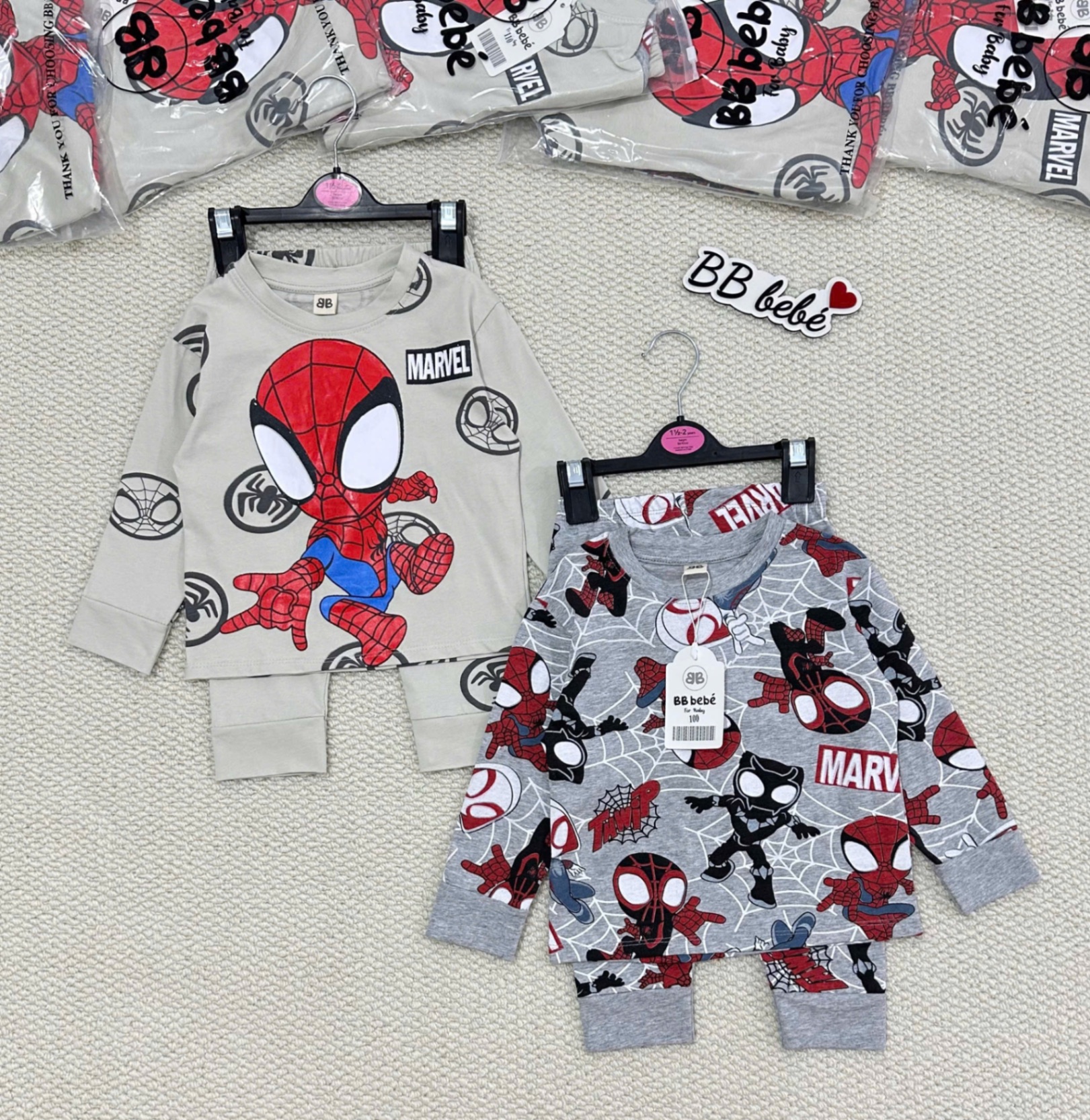 SET 2 BỘ CT NGƯỜI NHỆN GHI BE BT DT