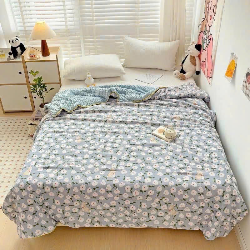 XẢ KHO CHĂN MUSLIN LÓT NỈ