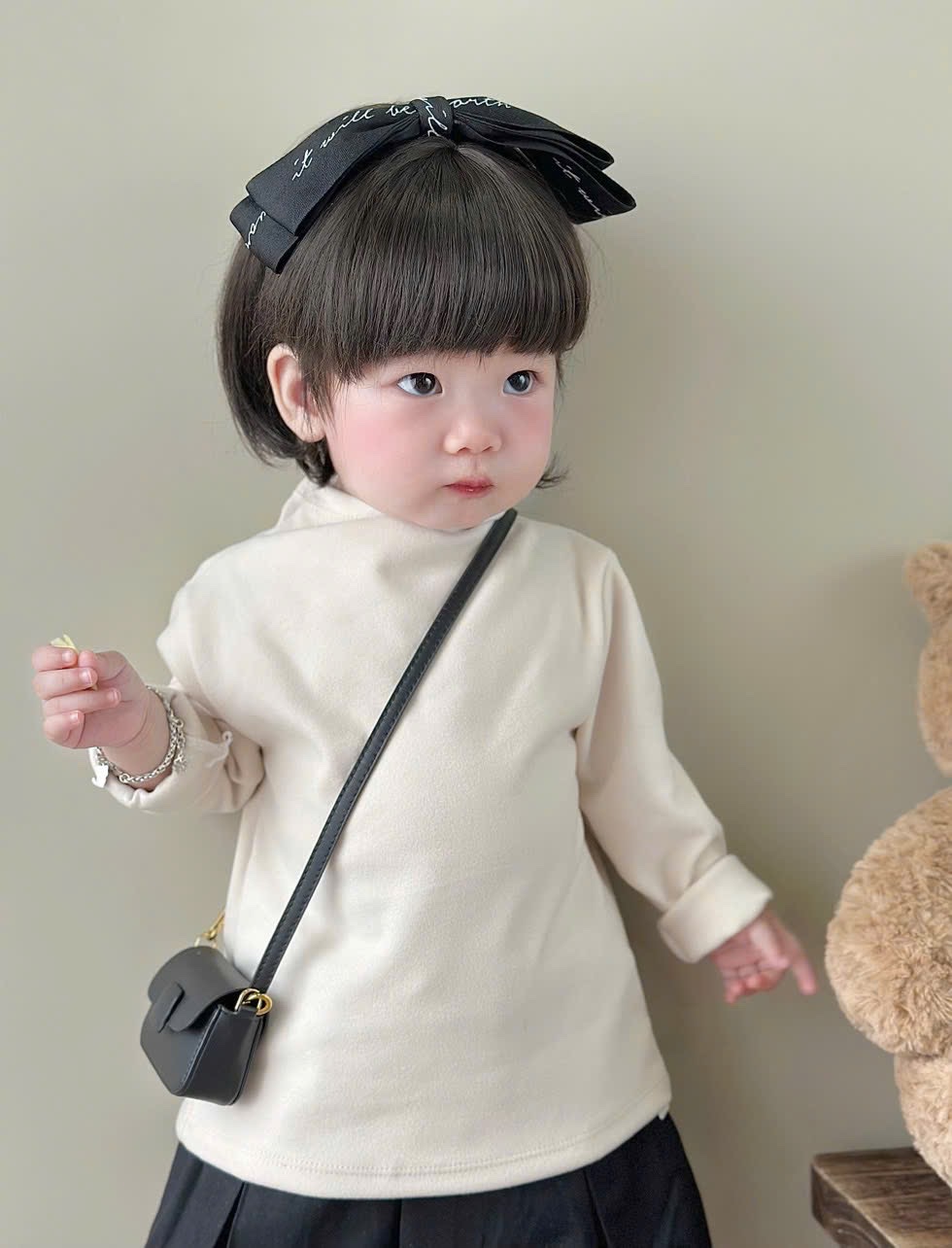 SET 3 ÁO ZIP LÔNG CAO CỔ GIỮ NHIỆT TONE BE